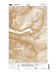 Rattlesnake Springs 2017 topographic map thumbnail