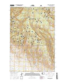 Reecer Canyon 2017 topographic map thumbnail