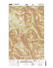 Remmel Mountain 2017 topographic map thumbnail
