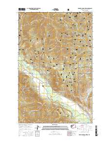 Rendevous Mountain 2017 topographic map thumbnail