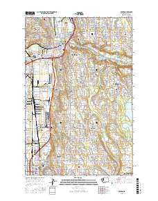 Renton 2017 topographic map thumbnail