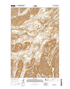 Texas Lake 2017 topographic map thumbnail