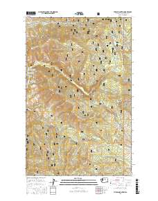 Thrapp Mountain 2017 topographic map thumbnail