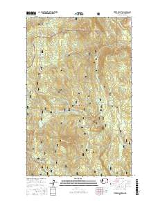 Timber Mountain 2017 topographic map thumbnail