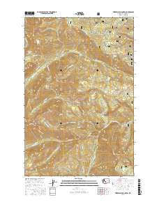 Timberwolf Mountain 2017 topographic map thumbnail