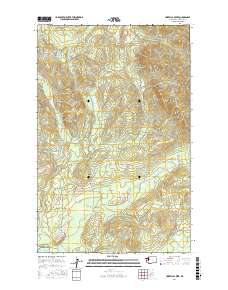 Umbrella Creek 2017 topographic map thumbnail