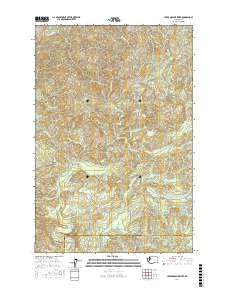 Upper Naselle River 2017 topographic map thumbnail