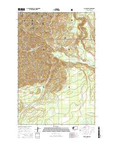 Vance Creek 2017 topographic map thumbnail