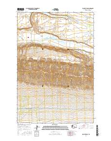 Wahatis Peak 2017 topographic map thumbnail