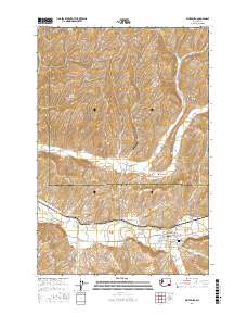Waitsburg 2017 topographic map thumbnail