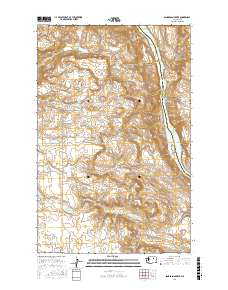 Sanderson Creek 2017 topographic map thumbnail