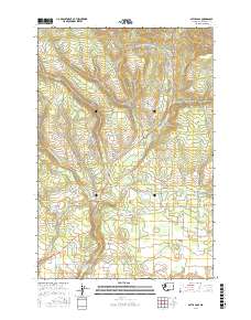 Satus Pass 2017 topographic map thumbnail