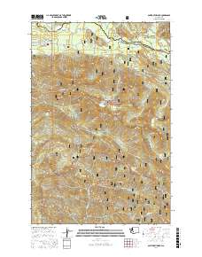 Sawtooth Ridge 2017 topographic map thumbnail