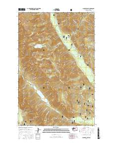 Schaefer Lake 2017 topographic map thumbnail
