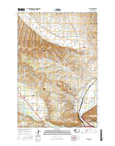 Selah 2017 topographic map thumbnail