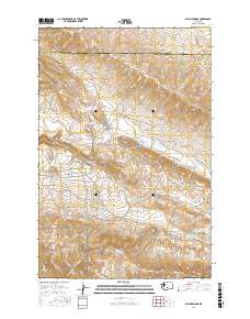 Selah Springs 2017 topographic map thumbnail