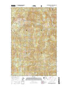 Seventeenmile Mountain 2017 topographic map thumbnail