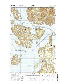 Shaw Island 2017 topographic map thumbnail