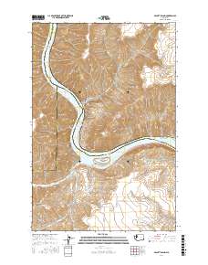 Silcott Island 2017 topographic map thumbnail