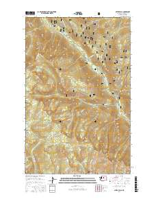 Silver Falls 2017 topographic map thumbnail