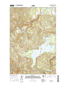 Silver Lake 2017 topographic map thumbnail