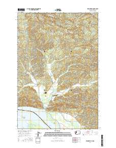 Skamokawa 2017 topographic map thumbnail