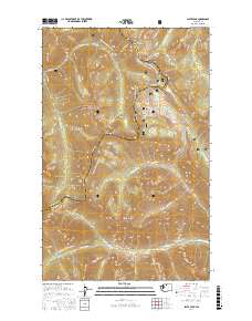 Slate Peak 2017 topographic map thumbnail