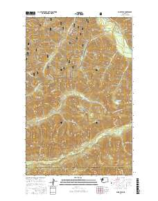 Slide Peak 2017 topographic map thumbnail