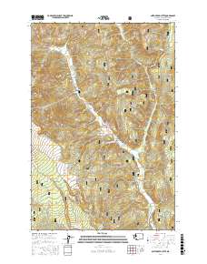 Smith Creek Butte 2017 topographic map thumbnail