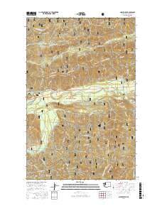 Snider Peak 2017 topographic map thumbnail
