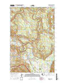 Snoqualmie 2017 topographic map thumbnail