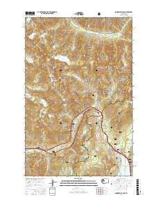 Snoqualmie Pass 2017 topographic map thumbnail