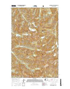 Snowking Mountain 2017 topographic map thumbnail