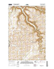 Spangle East 2017 topographic map thumbnail
