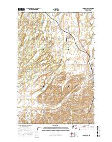 Spangle West 2017 topographic map thumbnail