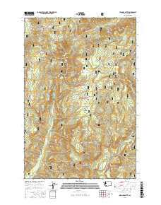 Spencer Butte 2017 topographic map thumbnail