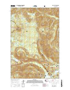 Spiral Butte 2017 topographic map thumbnail
