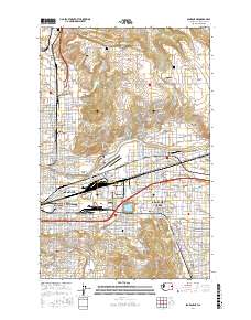 Spokane NE 2017 topographic map thumbnail