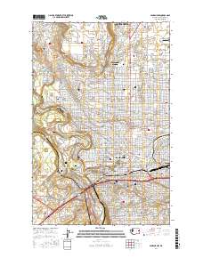 Spokane NW 2017 topographic map thumbnail