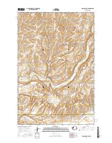 Sprague Lake SW 2017 topographic map thumbnail