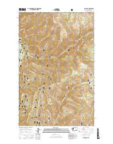 Spur Peak 2017 topographic map thumbnail