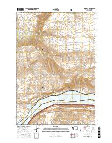 Stacker Butte 2017 topographic map thumbnail