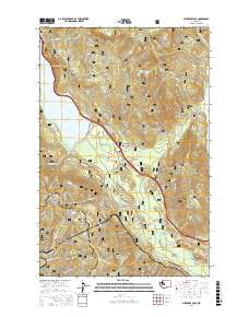 Stampede Pass 2017 topographic map thumbnail