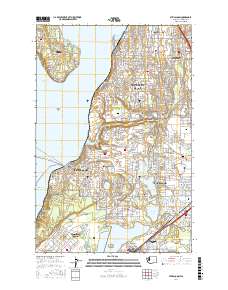 Steilacoom 2017 topographic map thumbnail