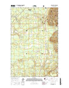 Stevens Creek 2017 topographic map thumbnail
