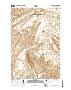 Washtucna South 2017 topographic map thumbnail