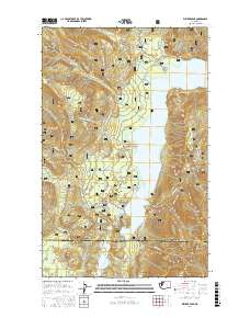 Welker Peak 2017 topographic map thumbnail