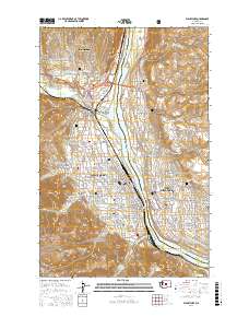 Wenatchee 2017 topographic map thumbnail