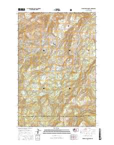 Wenatchee Heights 2017 topographic map thumbnail