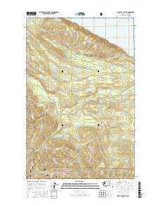 West of Pysht 2017 topographic map thumbnail